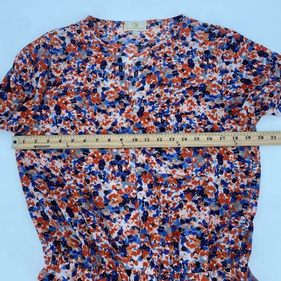 Collective Concepts Floral Romper Size Large Feminine Ditsy Flowers - Picture 5 of 11